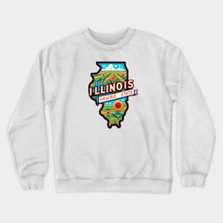 Illinois Lover Crewneck Sweatshirt